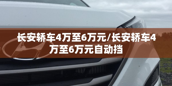 长安轿车4万至6万元/长安轿车4万至6万元自动挡