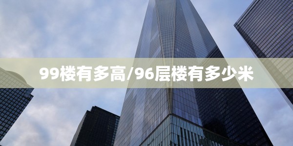 99楼有多高/96层楼有多少米