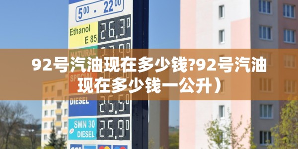 92号汽油现在多少钱?92号汽油现在多少钱一公升）